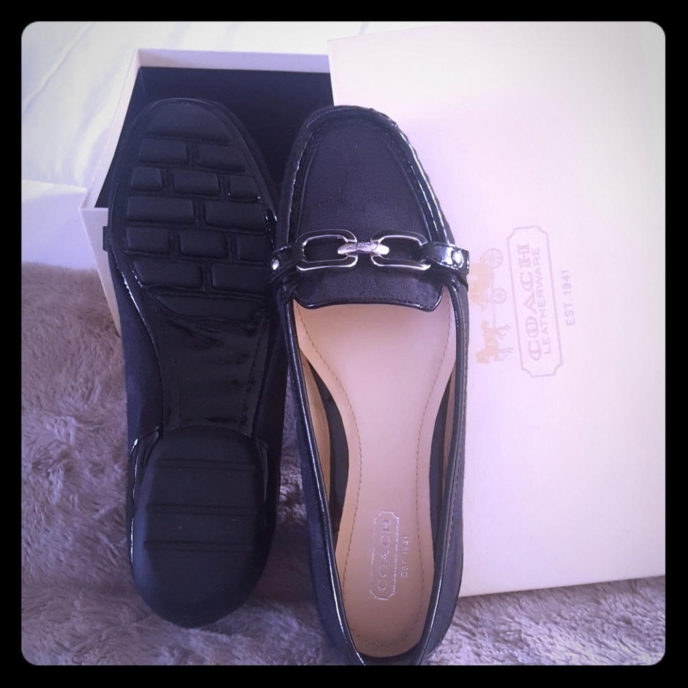 Coach loafers